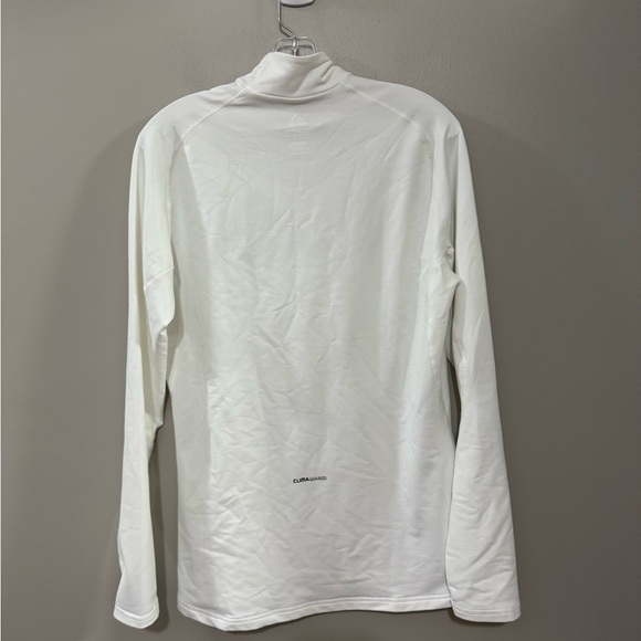 Men's Adidas ClimaWarm Long Sleeve White Techfit Mock Neck. Size XL - Picture 4 of 7
